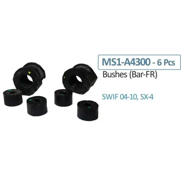Front Balance Rod Bush ( Set Of 6 ) For Maruti Suzuki Swift - MS1-A4300