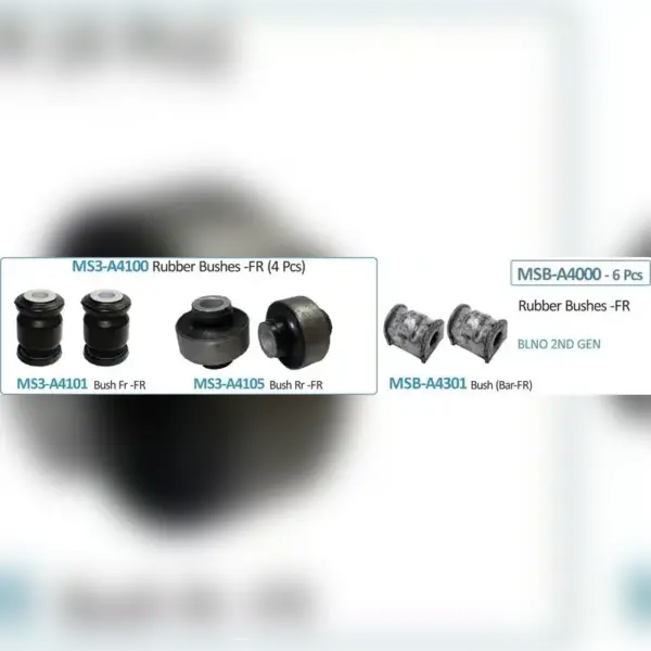 Front Suspension Bush Set Of 6 For Maruti Suzuki Ertiga ( New Model ) - MSB-A4000