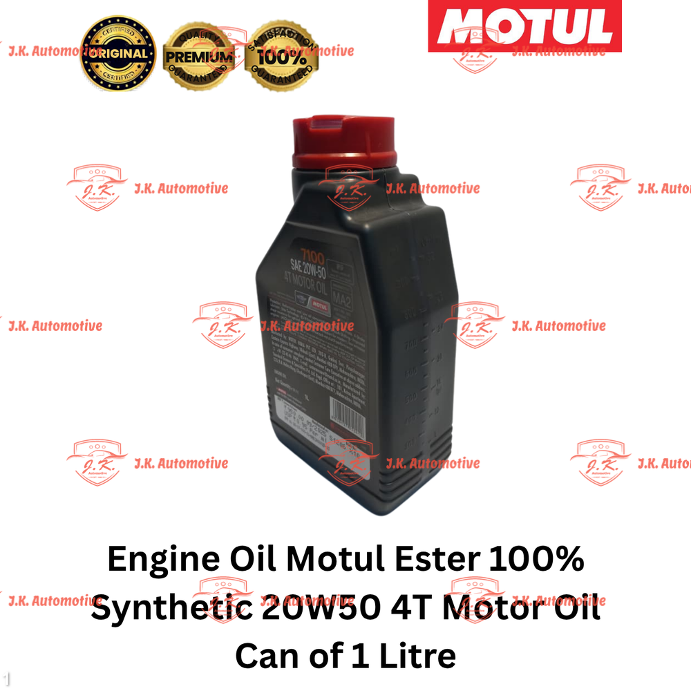 Engine Oil Motul Ester 100% Synthetic 20W50 4T Motor Oil Can of 1 Litre - Image 3