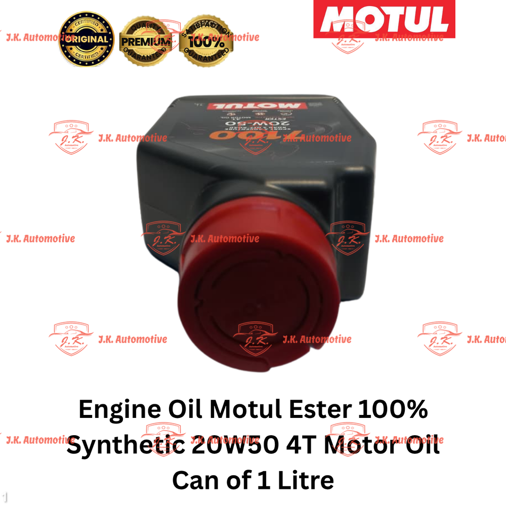 Engine Oil Motul Ester 100% Synthetic 20W50 4T Motor Oil Can of 1 Litre - Image 4