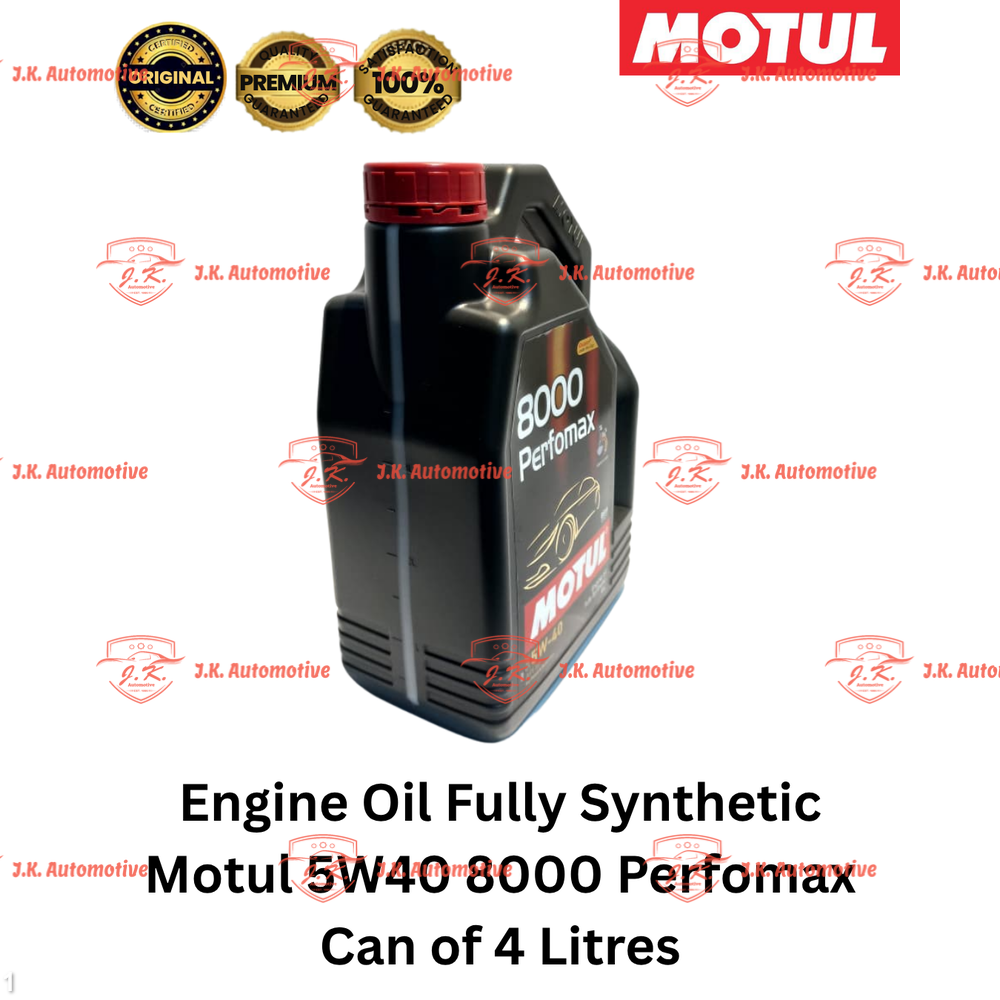 Engine Oil Fully Synthetic Motul 5W40 8000 Perfomax Can of 4 Litres - Image 3
