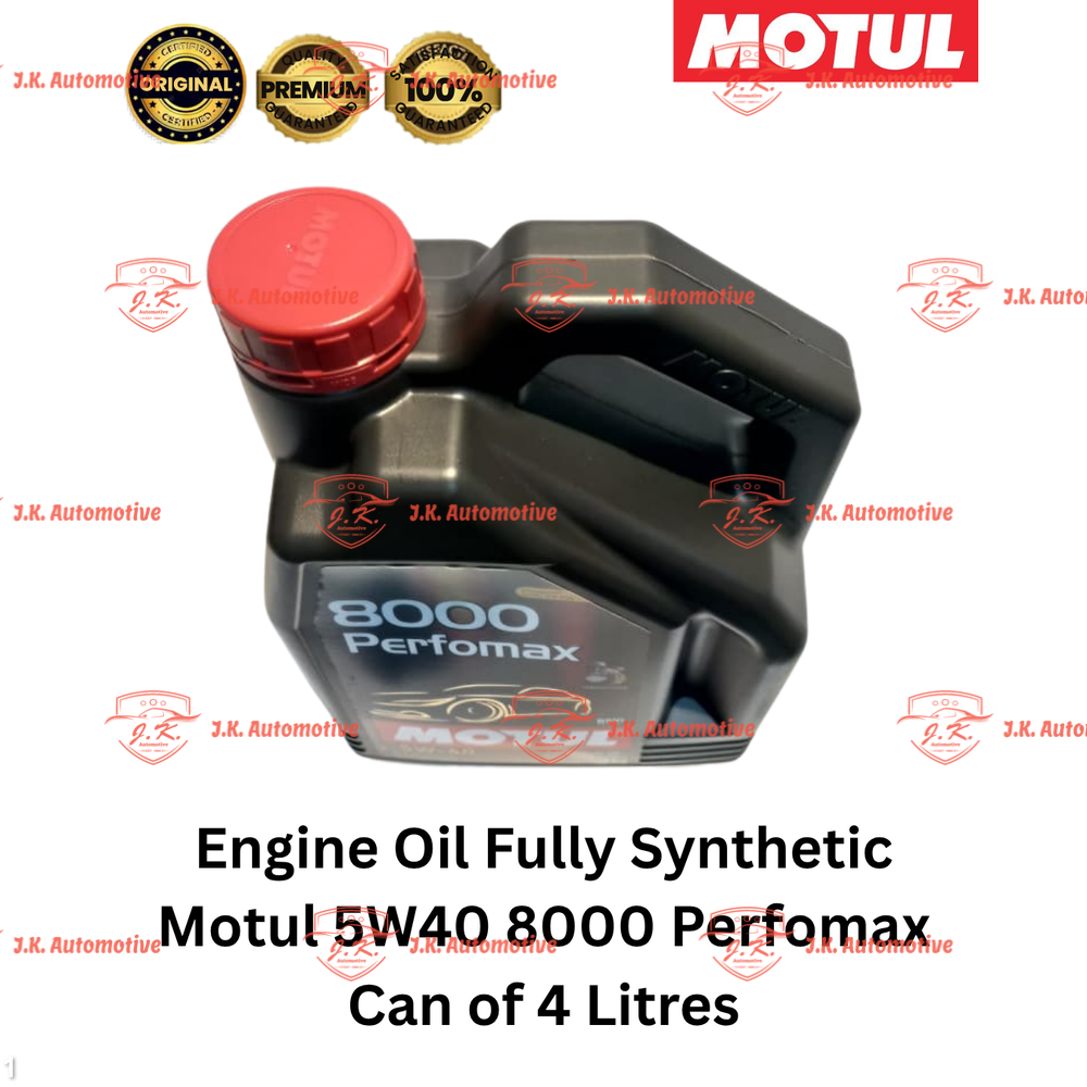 Engine Oil Fully Synthetic Motul 5W40 8000 Perfomax Can of 4 Litres - Image 4