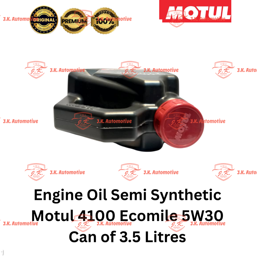 Engine Oil Semi Synthetic Motul 4100 Ecomile 5W30 Can of 3.5 Litres - Image 4