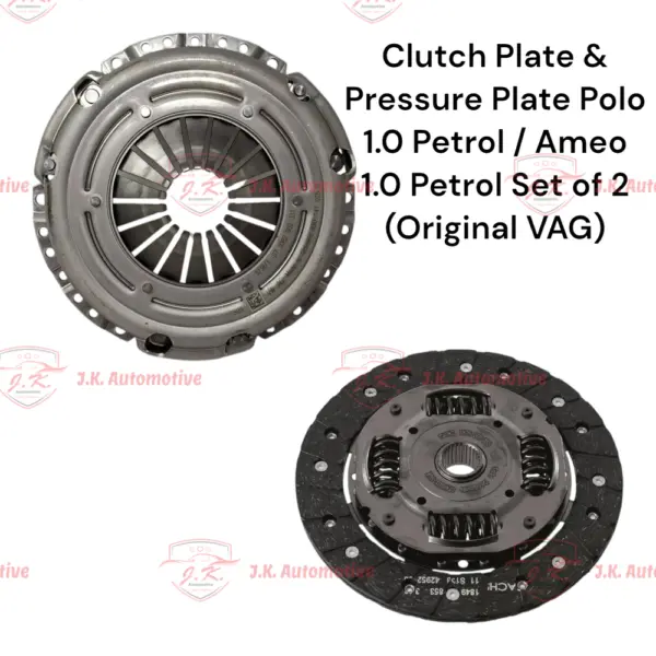 Clutch Plate & Pressure Plate For Volkswagen Polo 1.0 Petrol Set of 2 (Original VAG) - 03D141025D & 04C141031T