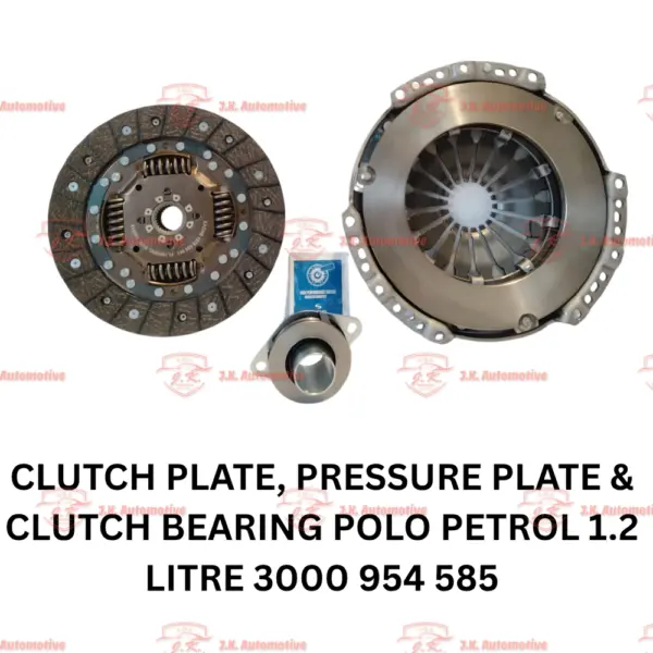 Clutch Plate, Pressure Plate & Clutch Bearing Polo Petrol 1.2 Litre 3000 954 585 Sachs - Image 2