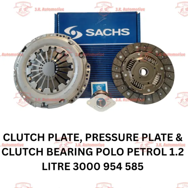 Clutch Plate, Pressure Plate & Clutch Bearing Polo Petrol 1.2 Litre 3000 954 585 Sachs - Image 3