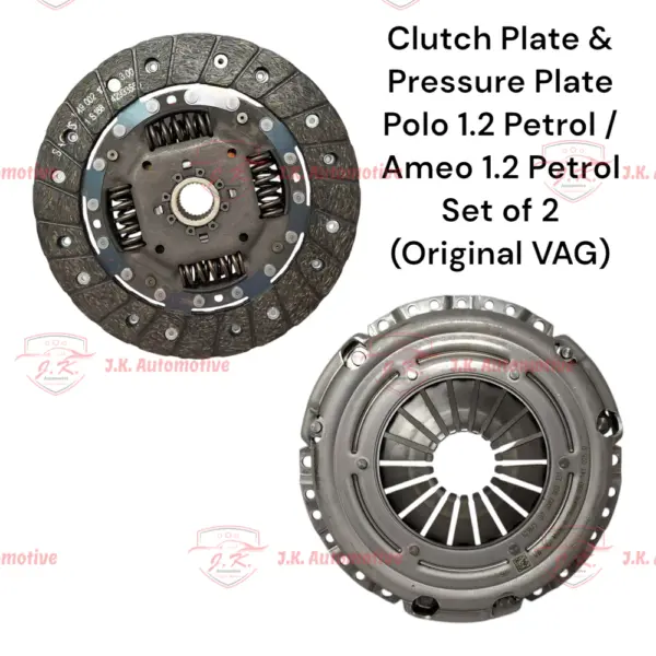 Clutch Plate & Pressure Plate For Volkswagen Polo 1.2 Petrol Set of 2 (Original VAG) - 03D141025D & 03D141031D