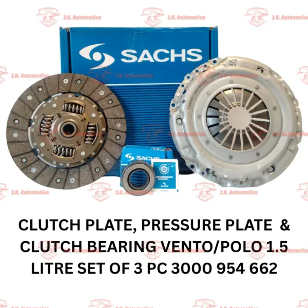 Clutch Plate, Pressure Plate & Clutch Bearing Volkswagen Vento 1.5 Liter Set Of 3 Pc 3000 954 662 Sachs - Image 3