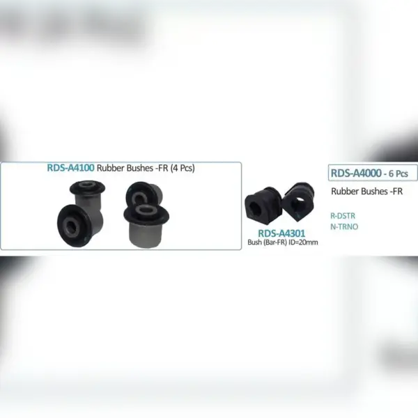 Front Suspension Bush Set Of 6 For Renault Duster - RDS-A4000