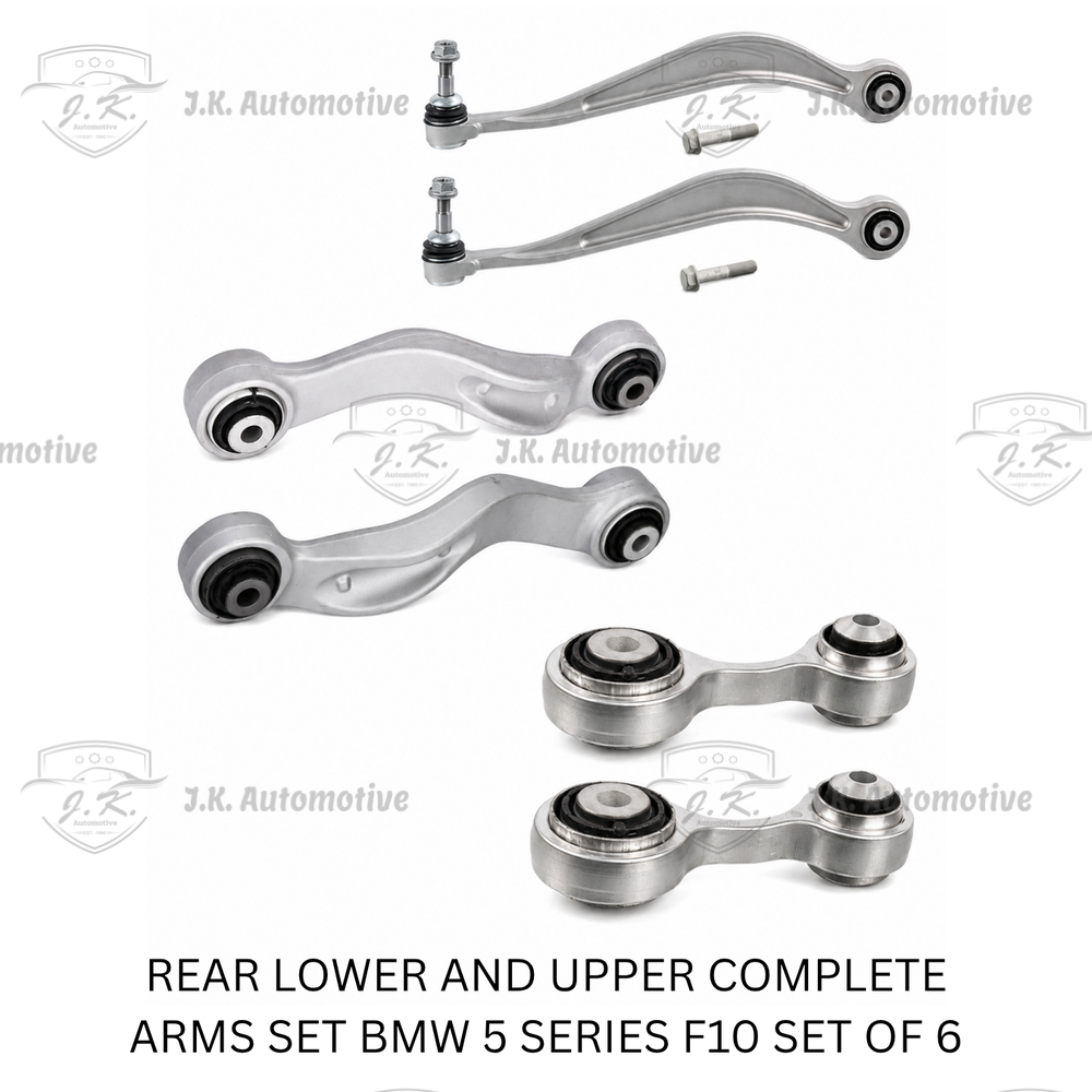 Stokes Germany Rear Lower And Upper Control Arm Complete Set of 6 for BMW 5 Series F10 33326775683 & 33326782135 & 33326782136 & 33326775902 (2010–2017)