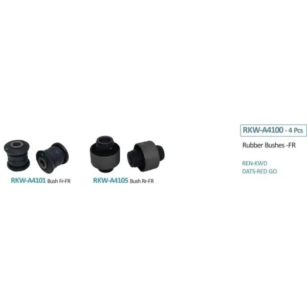 Front Suspension Bush Set Of 4 For Renault Kwid - RKW-A4100