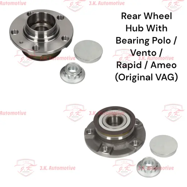 Rear Wheel Hub With Bearing For Volkswagen Vento (Original VAG) - 6RF501611A