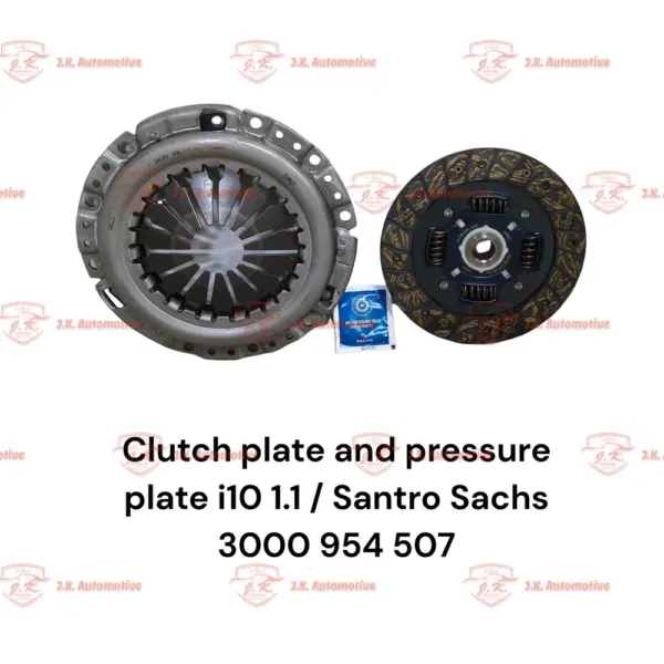 Clutch Plate And Pressure Plate For Hyundai Santro Set of 2 Sachs 3000 954 507 - Image 2