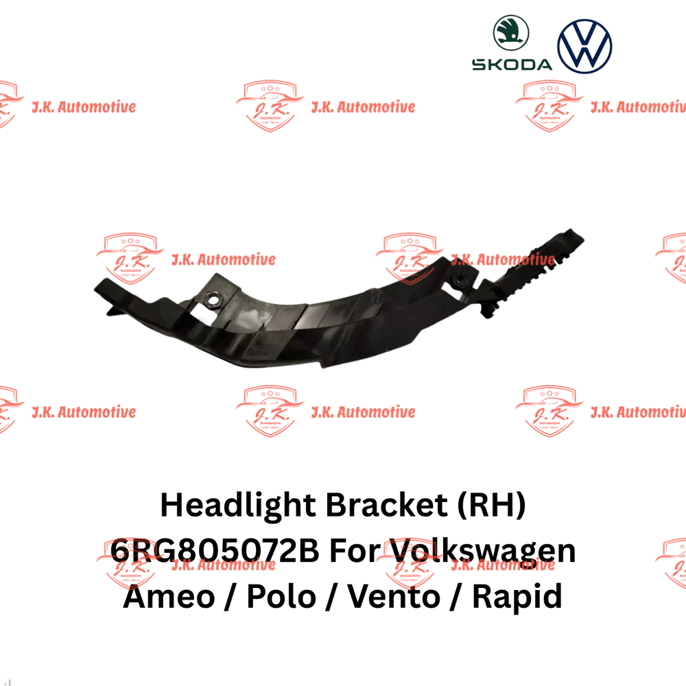 Headlight Bracket Right Side 6RG805072B For Volkswagen Vento VAG OEM (2010–2022)