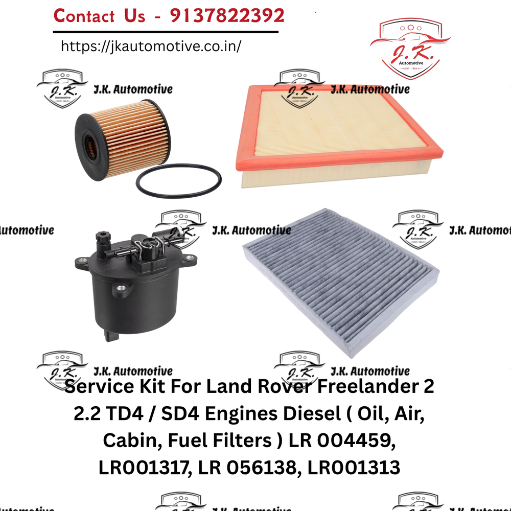 Land Rover Freelander 2 TD4 2.2 Diesel Service Kit Oil Air Cabin Fuel Filters LR004459 LR001317 LR056138 LR001313 (2006 - 2014). - Image 2