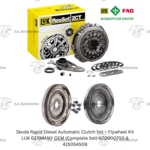 LuK DSG Clutch Flywheel Kit Skoda Rapid Diesel