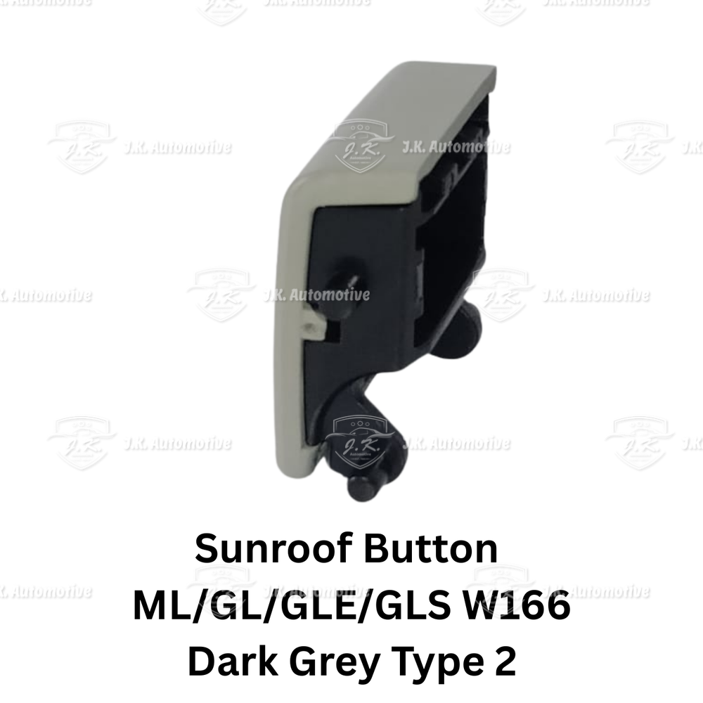 Sunroof Switch Button Model-B Mercedes Benz GL/ML/GLE/GLS W166 Dark Grey - Image 2
