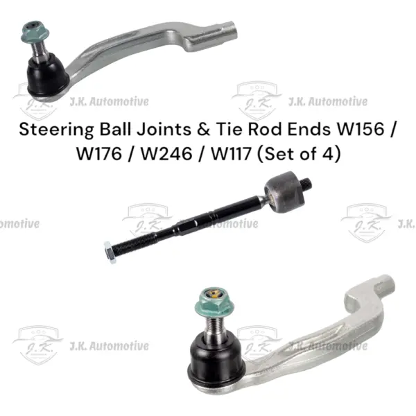 Steering Ball Joints And Tie Rod Ends For Mercedes-Benz B-Class W246 (Set of 4) - A2463380000 & A2463301700 & A2463301800