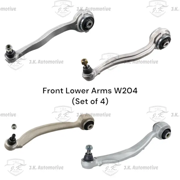 Front Lower Arms For Mercedes-Benz C-Class W204 (Set of 4) - A2043201789 & A2043304311 / A2043308711 & A2043201889 & A2043304411 / A2043308811