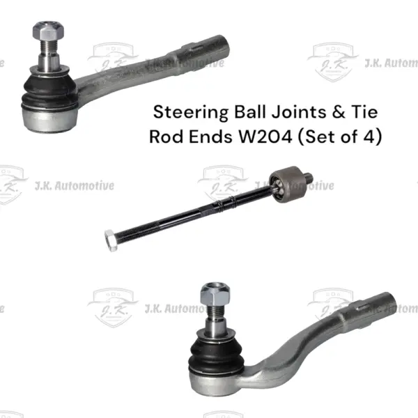 Steering Ball Joints And Tie Rod Ends For Mercedes-Benz C-Class W204 (Set of 4) - A2043380015 / A2043380415 & A2043300903 & A2043301003