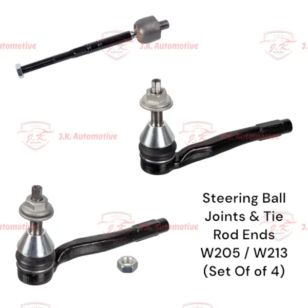 Steering Ball Joints And Tie Rod Ends For Mercedes-Benz C-Class W205 (Set of 4) - A2054600805 & A2054600605 & A2054600705