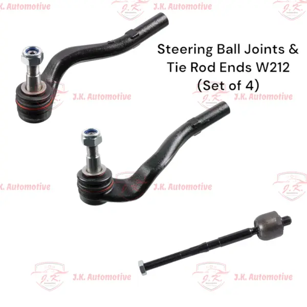 Steering Ball Joints And Tie Rod Ends For Mercedes-Benz E-Class W212 (Set of 4) - A2123302103 & A2123302303 & A2123302203