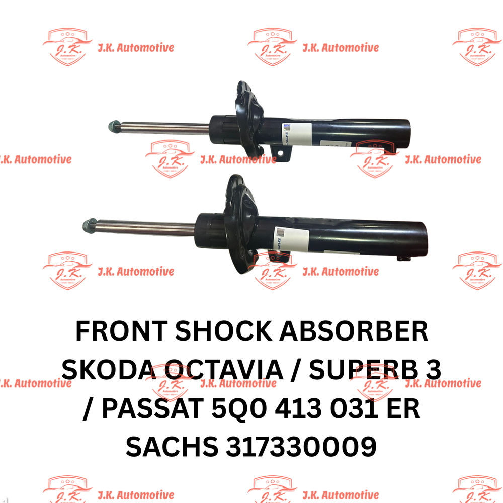 Front Shock Absorber Volkswagen Passat New Model 5Q0413031ER Sachs Set of 2 - Image 6