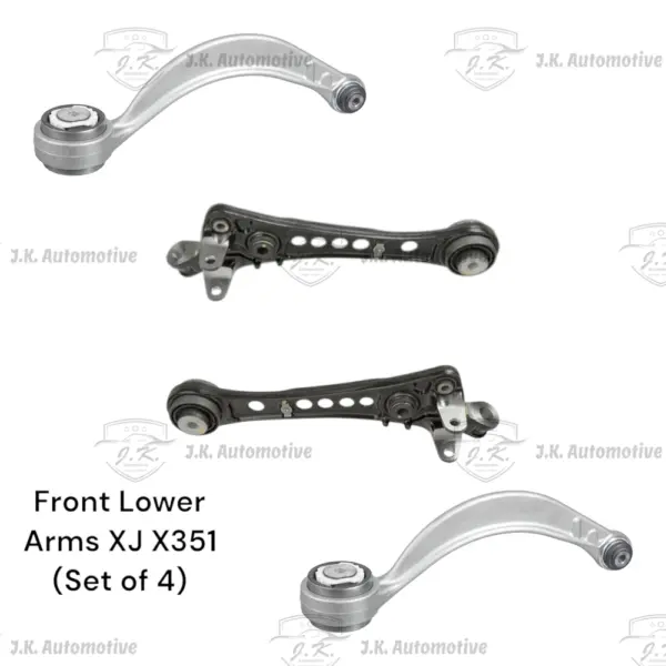 Front Lower Arms For Jaguar XJ X351 (Set of 4) - C2D1537 & C2D49934 & C2D1536