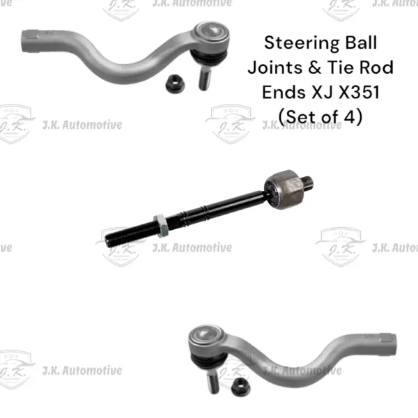 Steering Ball Joints And Tie Rod Ends For Jaguar XJ X351 (Set of 4) - C2D28554 & C2D7778 & C2D7779