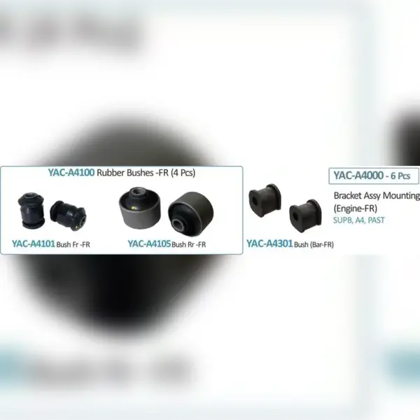 Front Suspension Bush Set Of 6 For Hyundai Accent - YAC-A4000