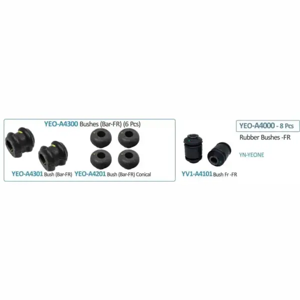 Front Suspension Bush Set Of 8 For Hyundai Eon - YEO-A4000
