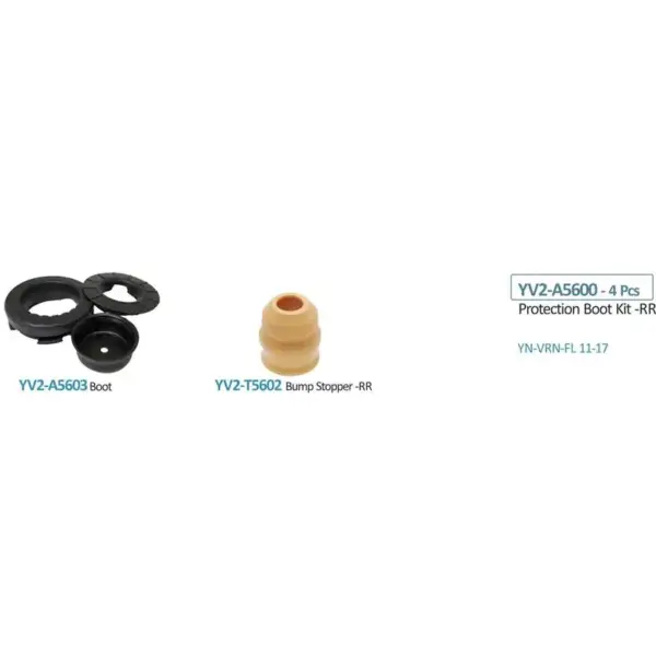 Rear Shock Absorber Kit For Hyundai Verna Fludic - YV2-A5600