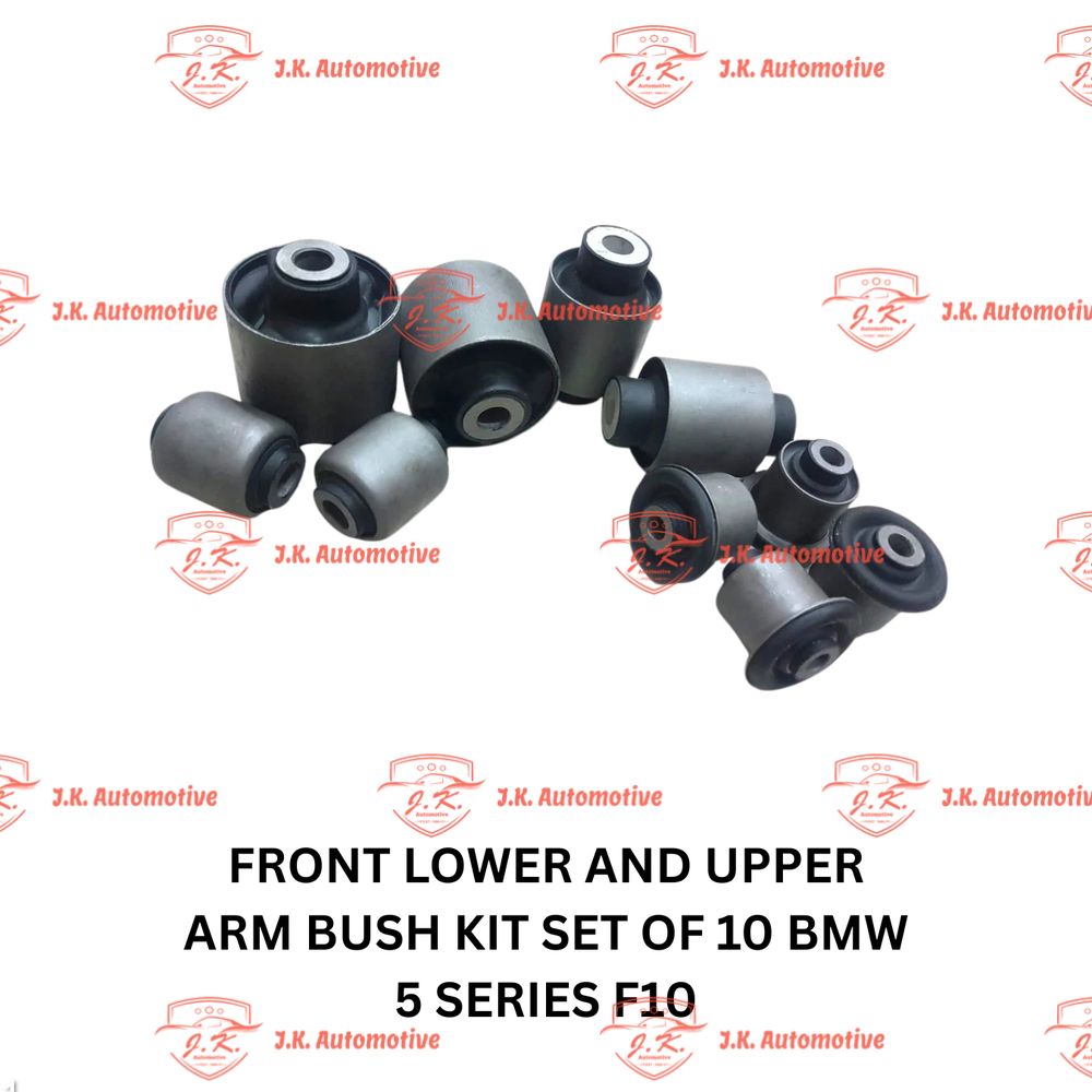 Front Bushing Kit (Lower And Upper Arm Bush Kit) Set of 10 BMW 5 Series F10 2010-2017