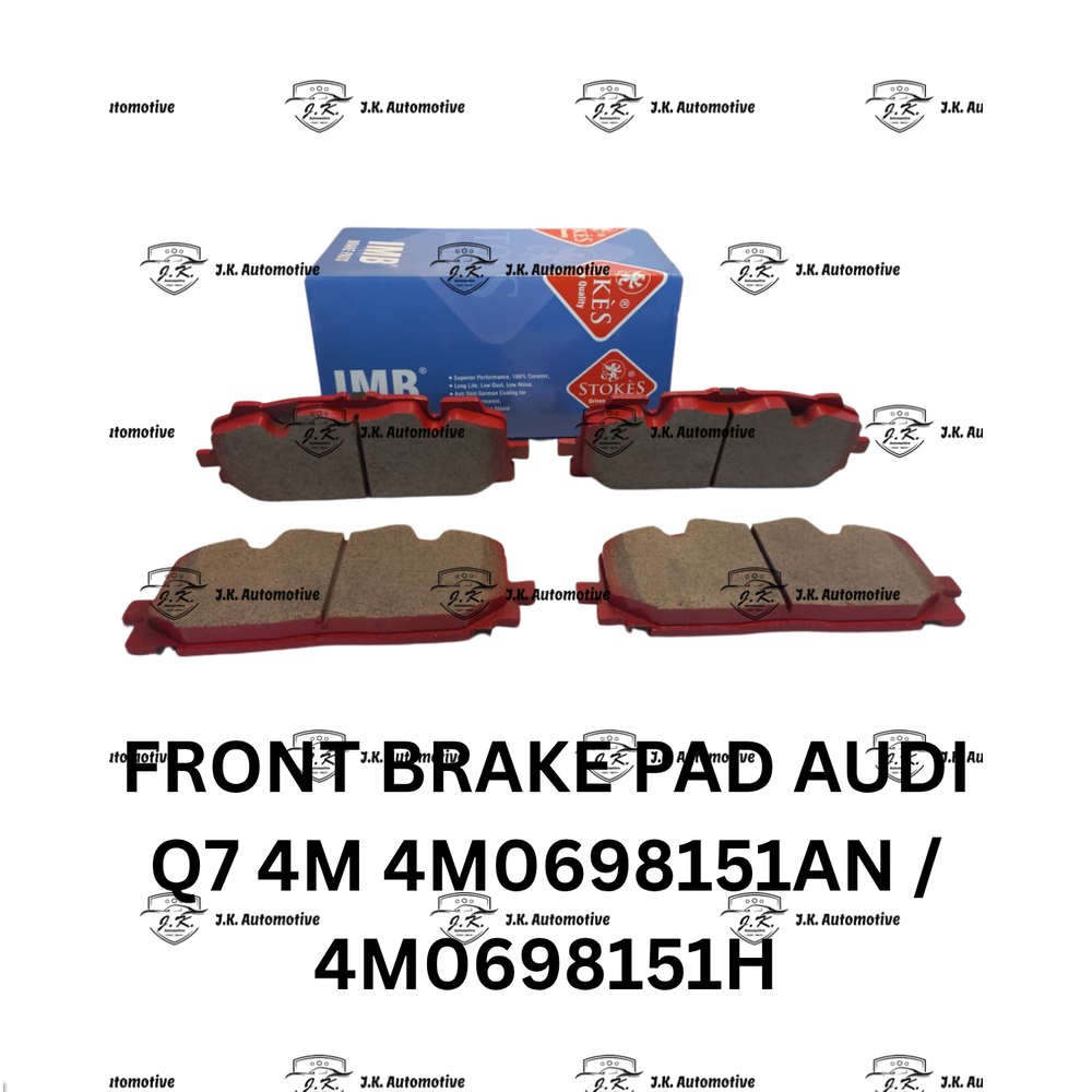 Front Brake Pad For Audi Q7 4M - 4M0698151AN / 4M0698151H / 2586101 - Image 2