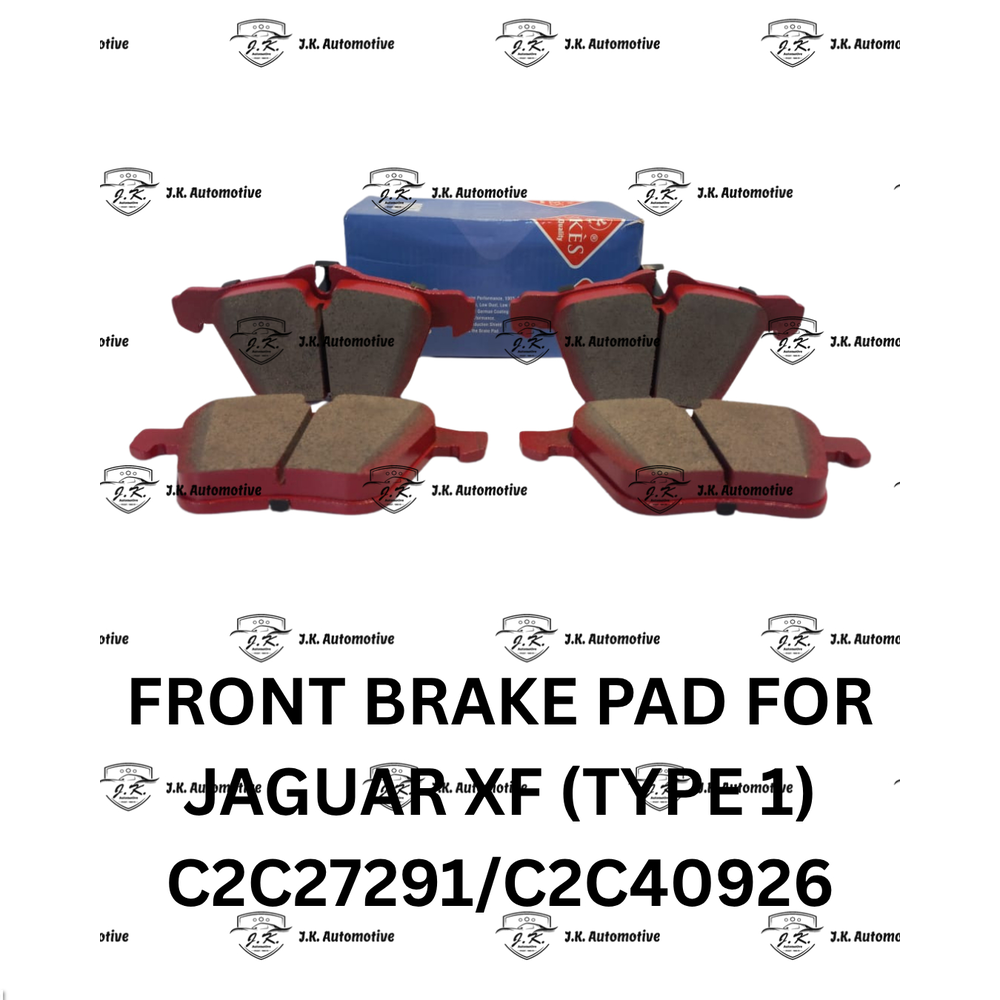Front Brake Pads For Jaguar XF Type 1 3.0 Litre Engines - C2C27291 / C2D60654 / C2Z32076 / 2407903 - Image 3