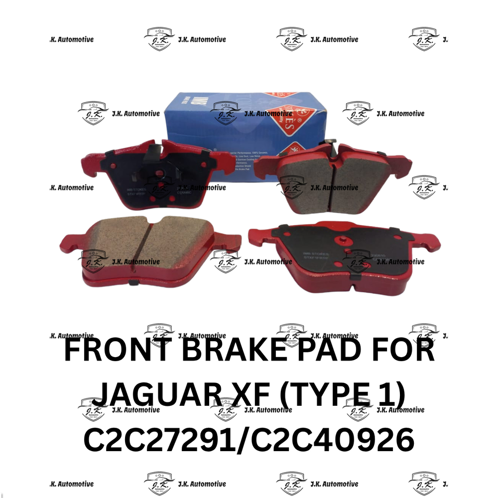 Front Brake Pads For Jaguar XF Type 1 3.0 Litre Engines - C2C27291 / C2D60654 / C2Z32076 / 2407903
