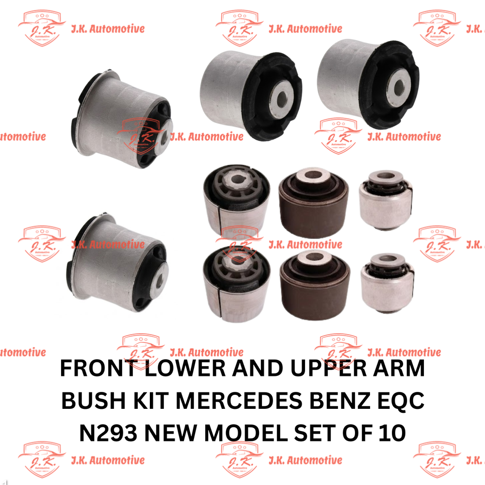 Front Bushing Kit (Lower And Upper Arm Bush Kit) Mercedes Benz EQC N293 New Model Set of 10 2019-Present