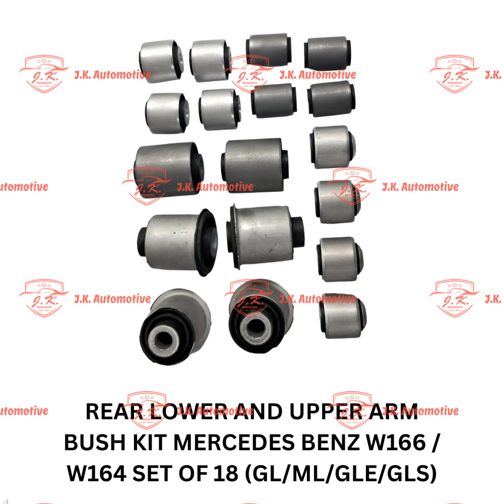 Rear Bushing Kit (Lower And Upper Arm Bush Kit) Mercedes Benz W164 Set of 18 (GL/ML/GLS) 2007-2012