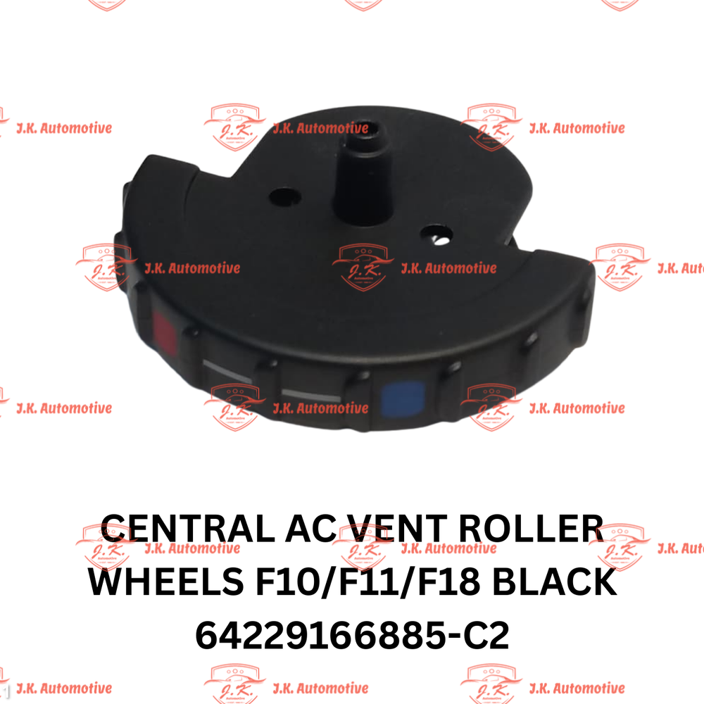 Central A/C Vent Roller Wheels BMW F10 5 Series Black 64229166885-C2