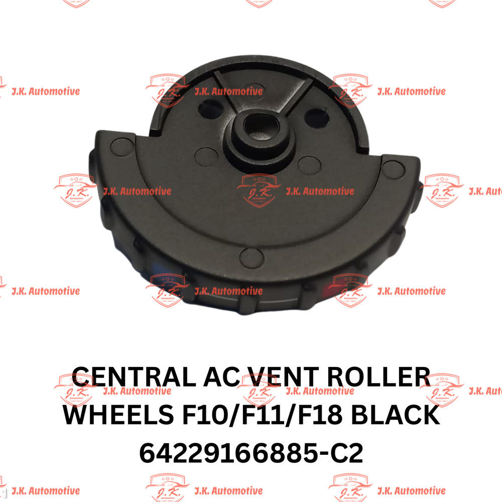 Central A/C Vent Roller Wheels BMW F10 5 Series Black 64229166885-C2 - Image 2
