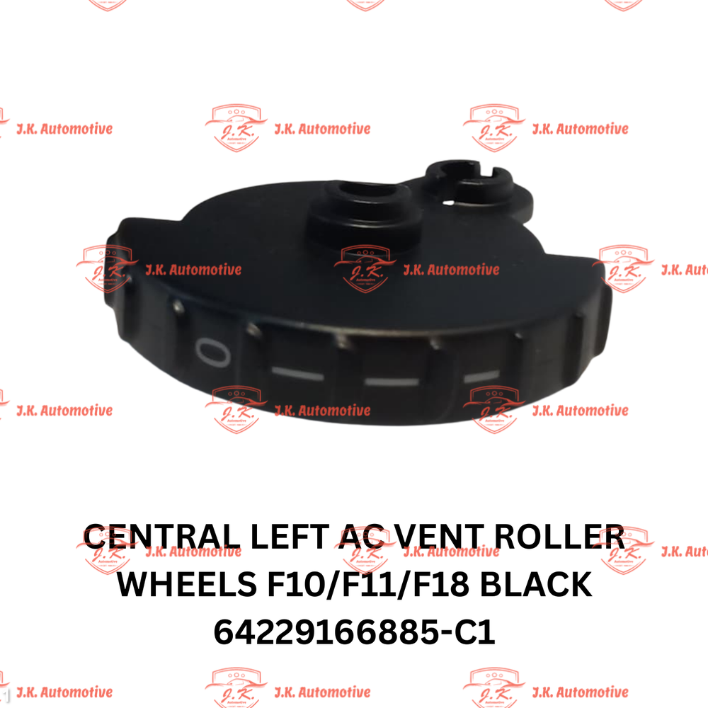 Central Left A/C Vent Roller Wheels BMW F10 5 Series Black 64229166885-C1 - Image 2