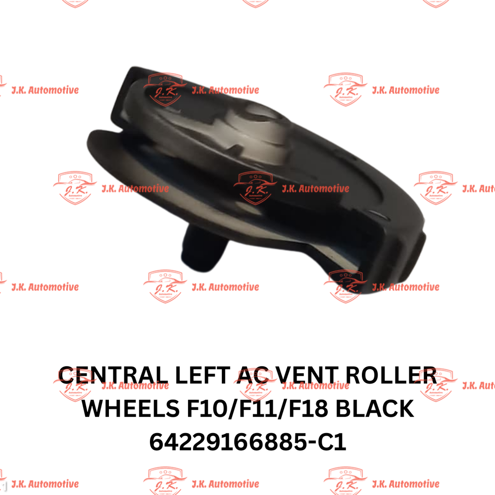 Central Left A/C Vent Roller Wheels BMW F10 5 Series Black 64229166885-C1 - Image 3